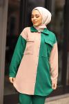 Alfa Tesettür Takım Zümrüt