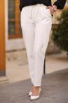 Kumaş Pantolon Beyaz