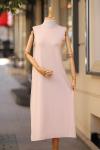 Tesettür Elbise İçlik Bej