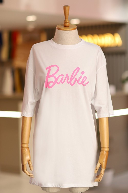 Barbie Tshirt Beyaz