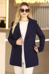 Blazer Astarlı Tesettür Ceket Lacivert